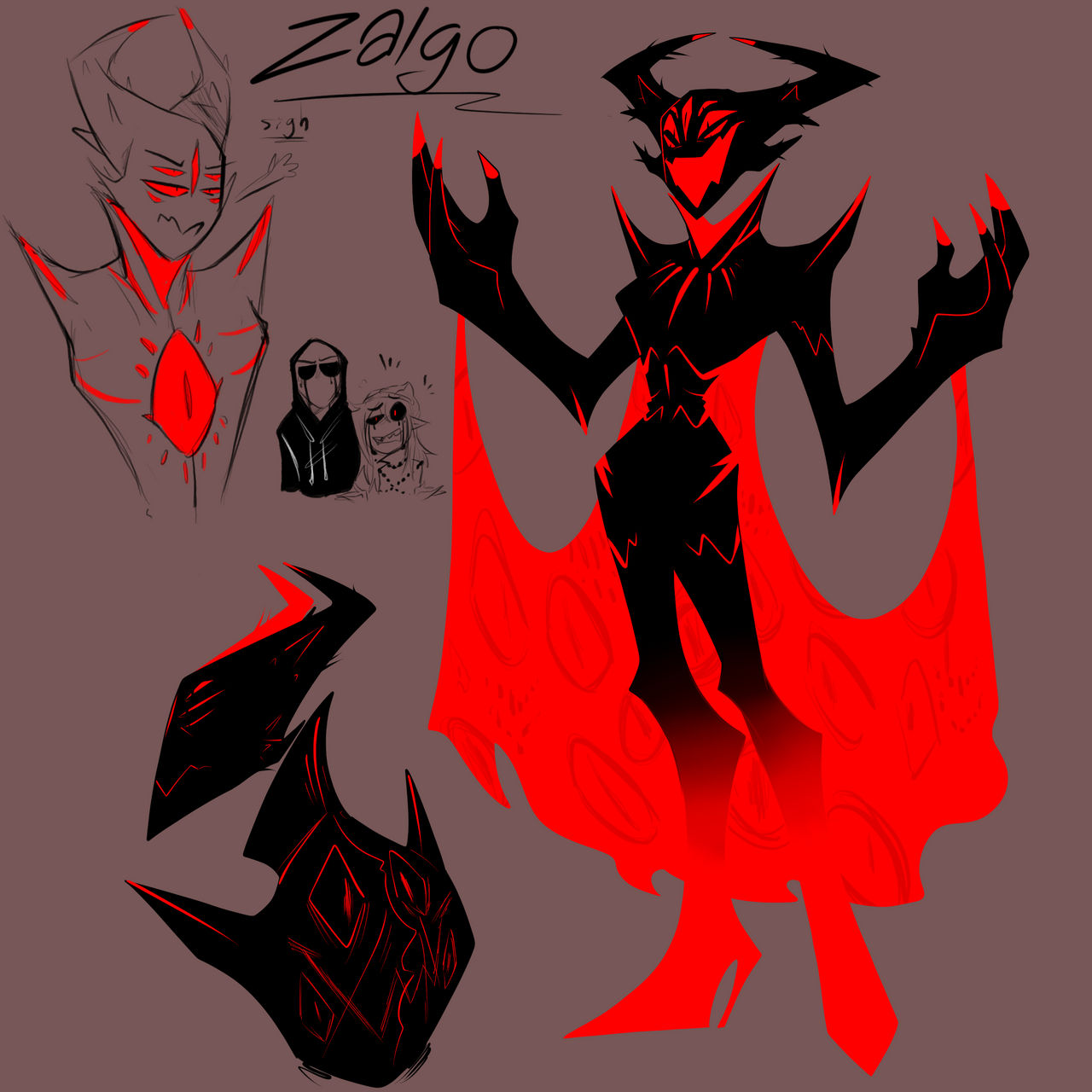 Zalgo Inflation Zalgo by WhiteArtBlood on DeviantArt