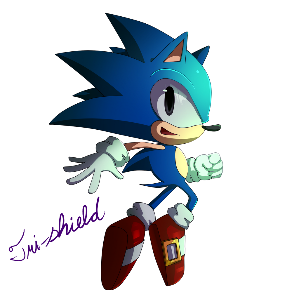 Classic Sonic by Tri-Chiy on DeviantArt