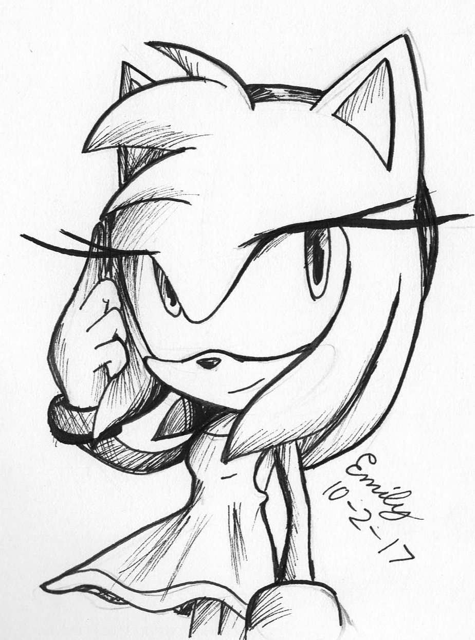 Inktober #2 Amy