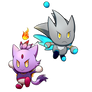 Silver and Blaze Chao