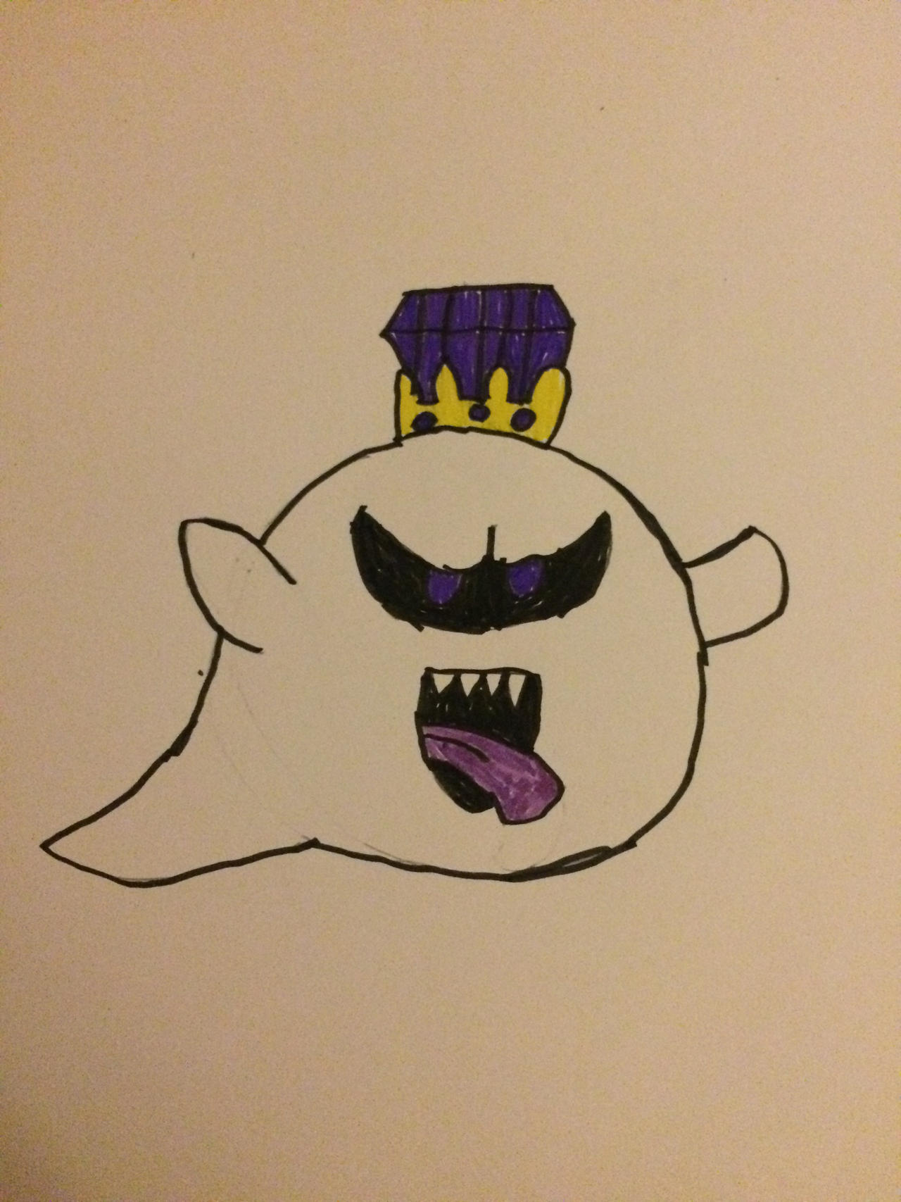 GM - King Boo (En Form Boo) by orbulon24 on DeviantArt