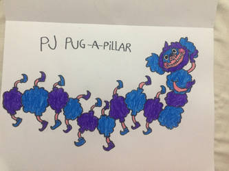 PJ - Pug a pillar [Poppy playtime fanart] by VioHasnoSleep on