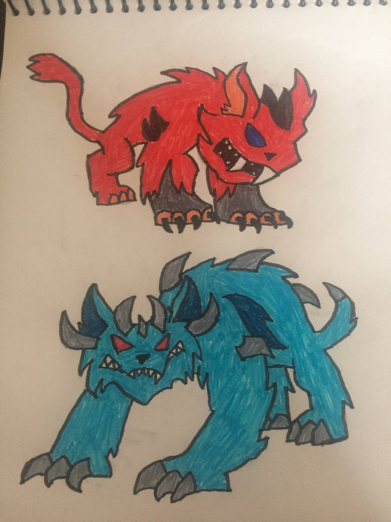GM - Rocko And Luna ( En Forma Bestia/ Beast Form) by orbulon24 on ...