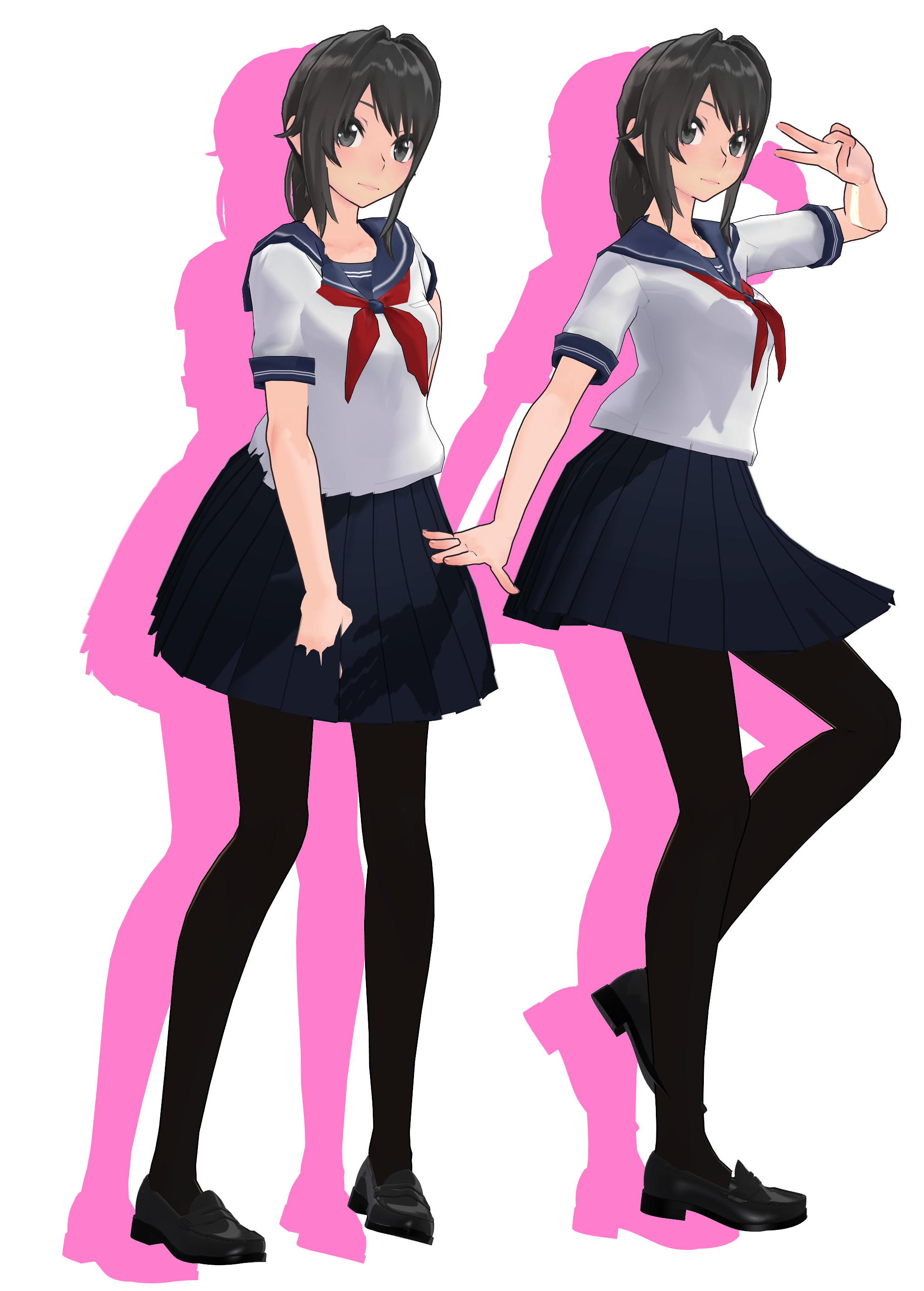 Mmd Yandere Simulator Tda Yanderechan Dl By Nyehnyehnyehmeow On