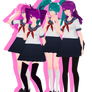 -MMD Yandere Simulator- Basu Girls\Kokona Saki