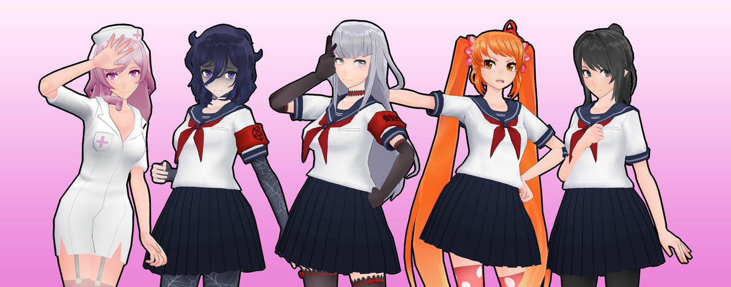 Old Yan Sim Rival -MMD Yandere Simulator- Rivals and Ayano Update by nyehnyehnyehmeow on ...