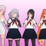 -MMD Yandere Simulator- Rivals and Ayano