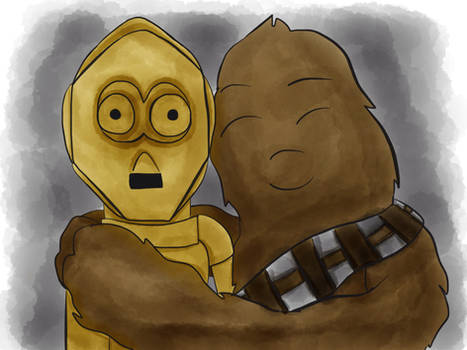 Chewie and Threepio