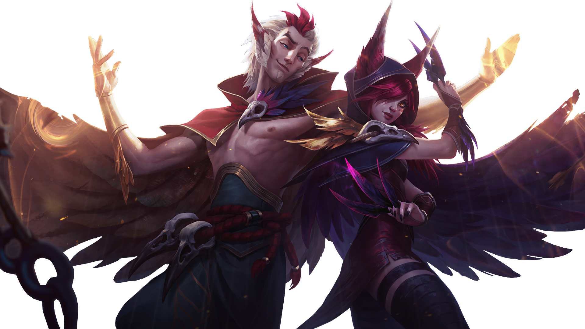 Rakan and Xayah