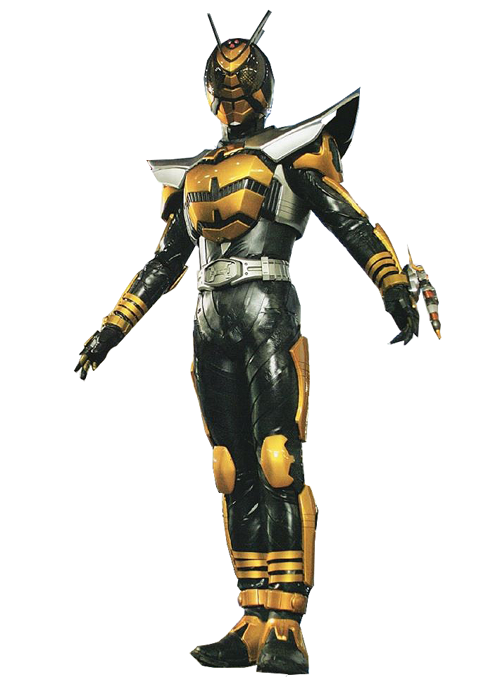 Kamen Rider TheBee Cast-Off Form Render by Decade1945 on DeviantArt