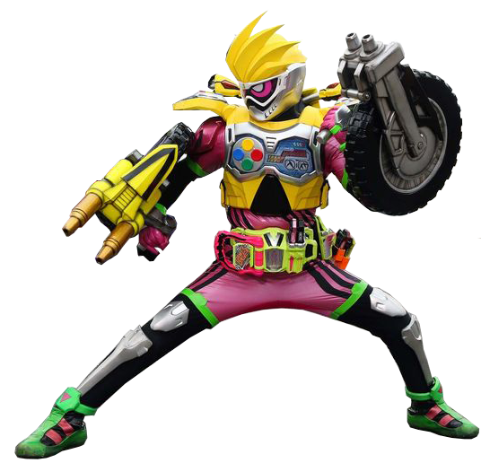 Excaus Post Rider Kamen Rider Ex-Aid Bike Action Gamer Lv.0 Render by Decade1945 on ...