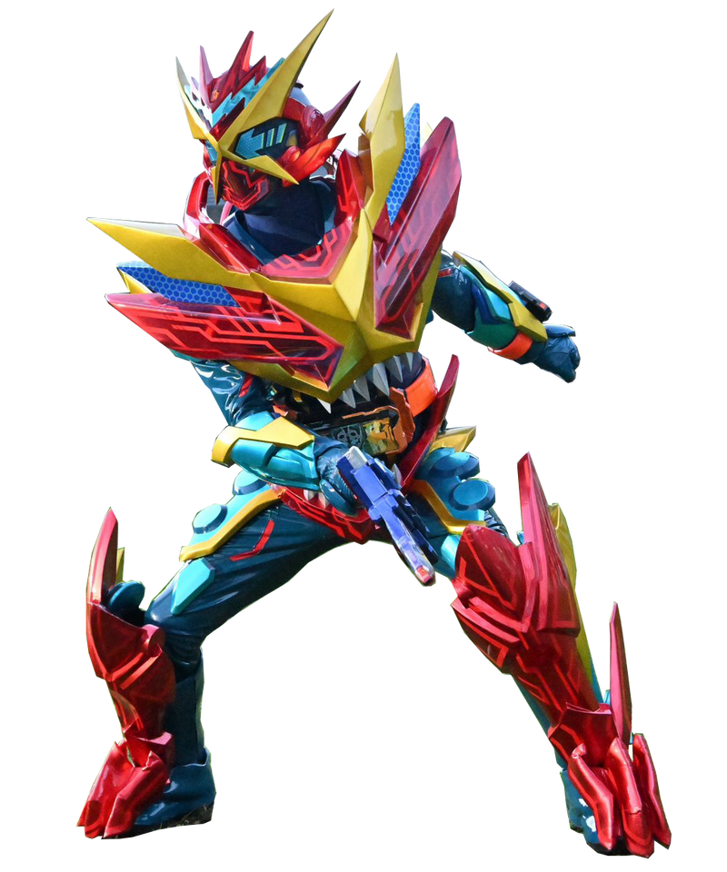 Kamen RIder Super Gotchard Cross XRex Render by Decade1945 on DeviantArt