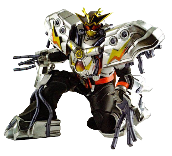 Kamen Rider Lightning Kamen Rider Gotchard Lightning Jungle Render by Decade1945 on DeviantArt