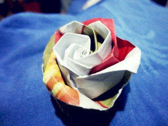 Paper rose