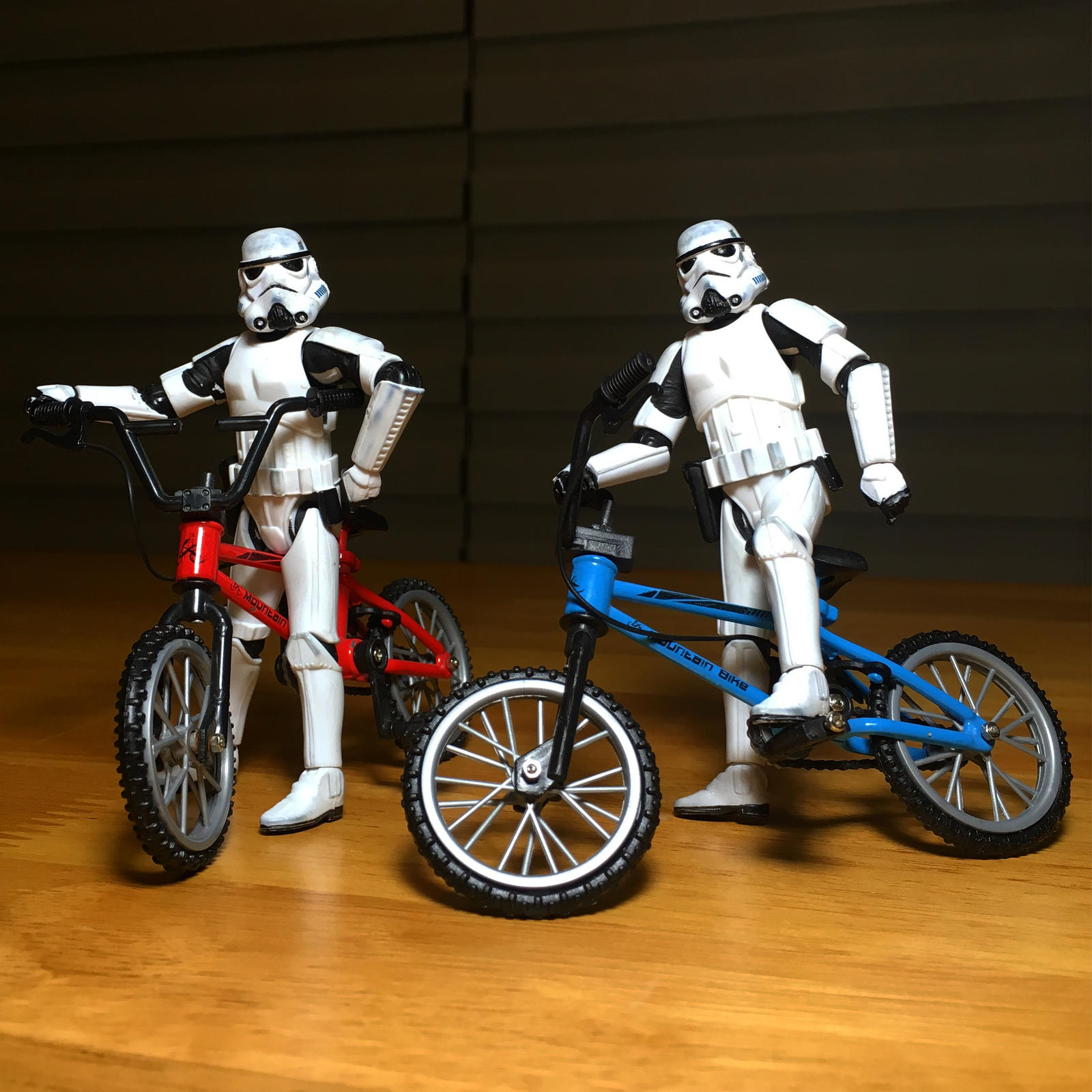 Stormtroopers riding bikes. by jamesjersey on DeviantArt