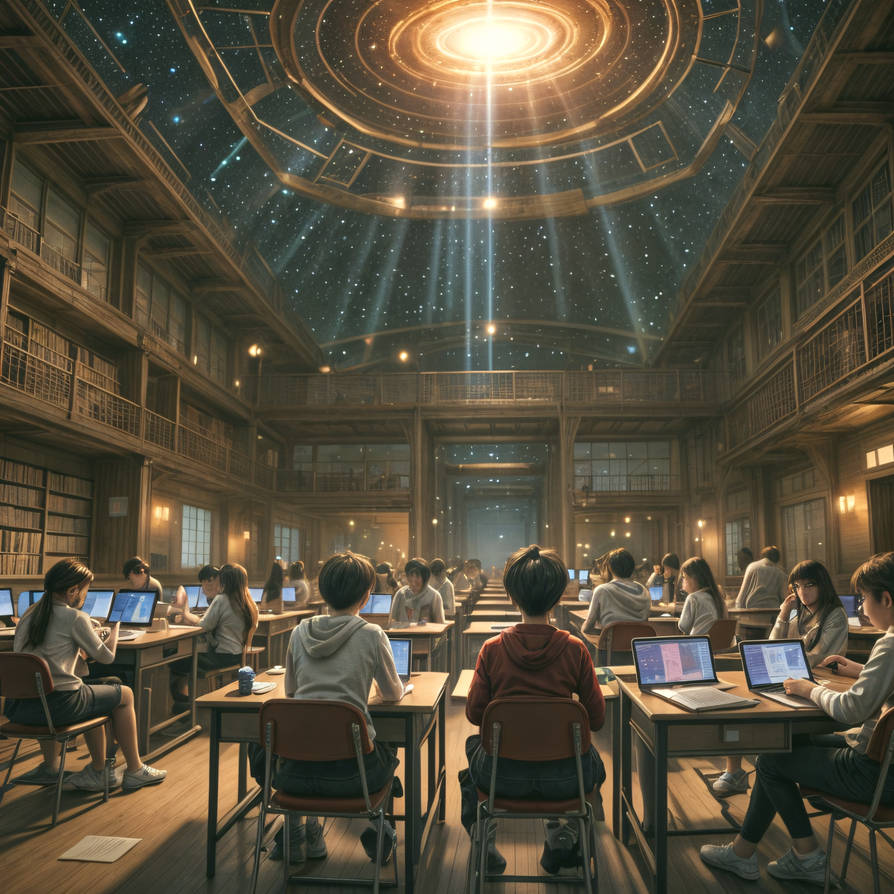 A Grammar School With Magic-Enhanced Learning +AI+ by MarkDaniel ...
