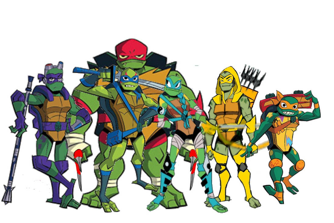 ROTTMNT team + Voice actor by MineKurtMininer on DeviantArt
