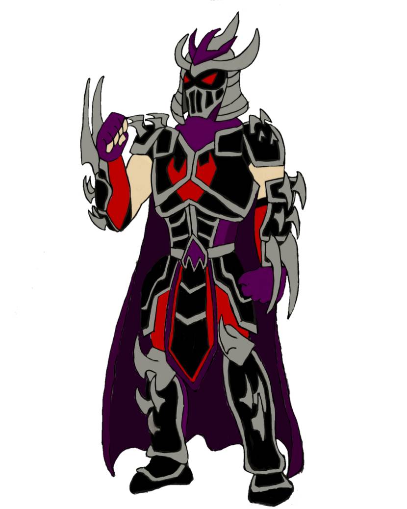 TMNT Mutant Mayhem Shredder concept art by MineKurtMininer on DeviantArt