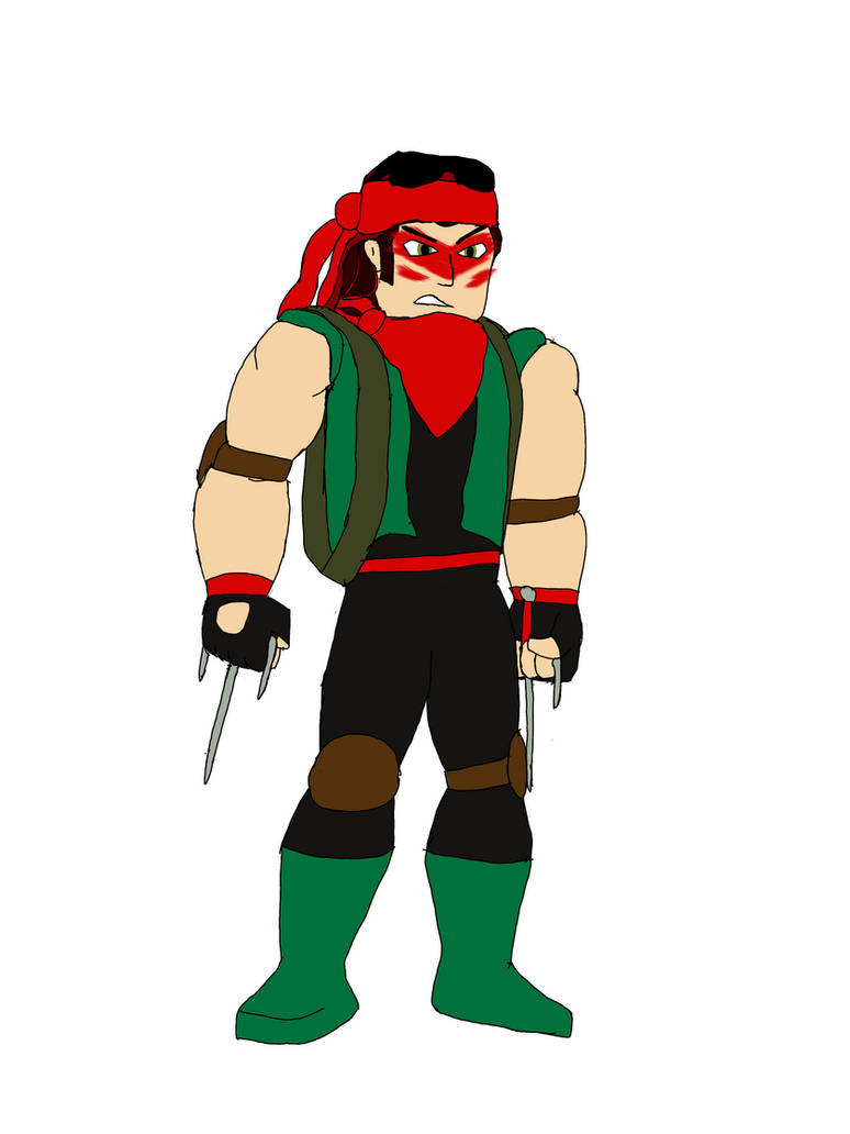 Human Rottman Raphael TMNT Human AU Raphael (Remake/Mission Suit) by MineKurtMininer on ...