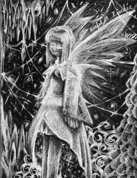 White on Black: Fairy of Space