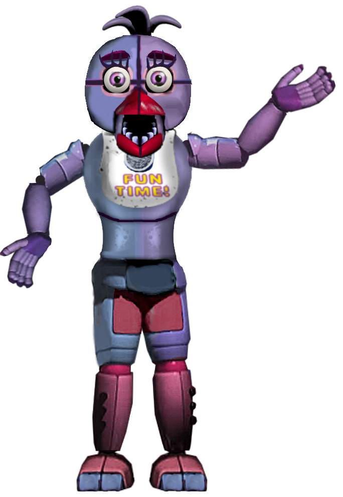 Funtime Chica with the Sister Location crew! : r/fivenightsatfreddys