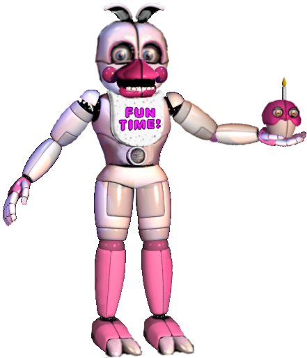 If Funtime Chica was made for FNAF: Sister Location (Edited by me