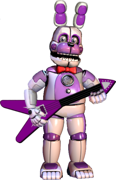 Cómo DIBUJAR y PINTAR a 🐰FUNTIME BONNIE🐇 de FIVE NIGHTS AT FREDDYS/How to DRAW FUNTIME BONNIE