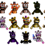 Freddy and Fredbear Puppets