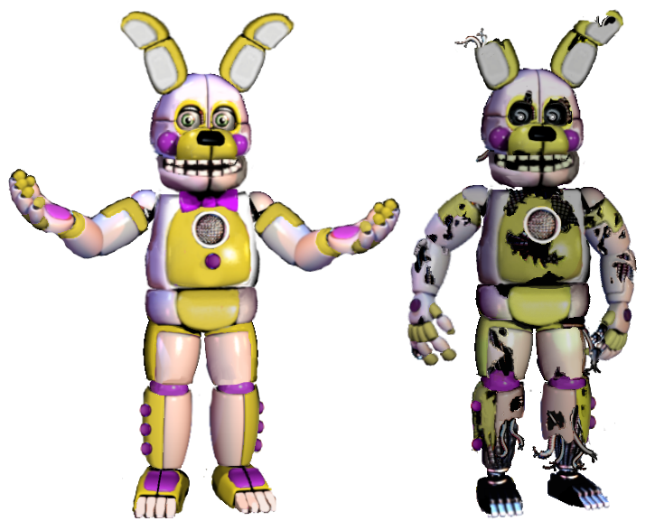 Spring Rabbit Fn Funtime Springbonnie V2 + Springtrap by FNaFEditorist50 on DeviantArt