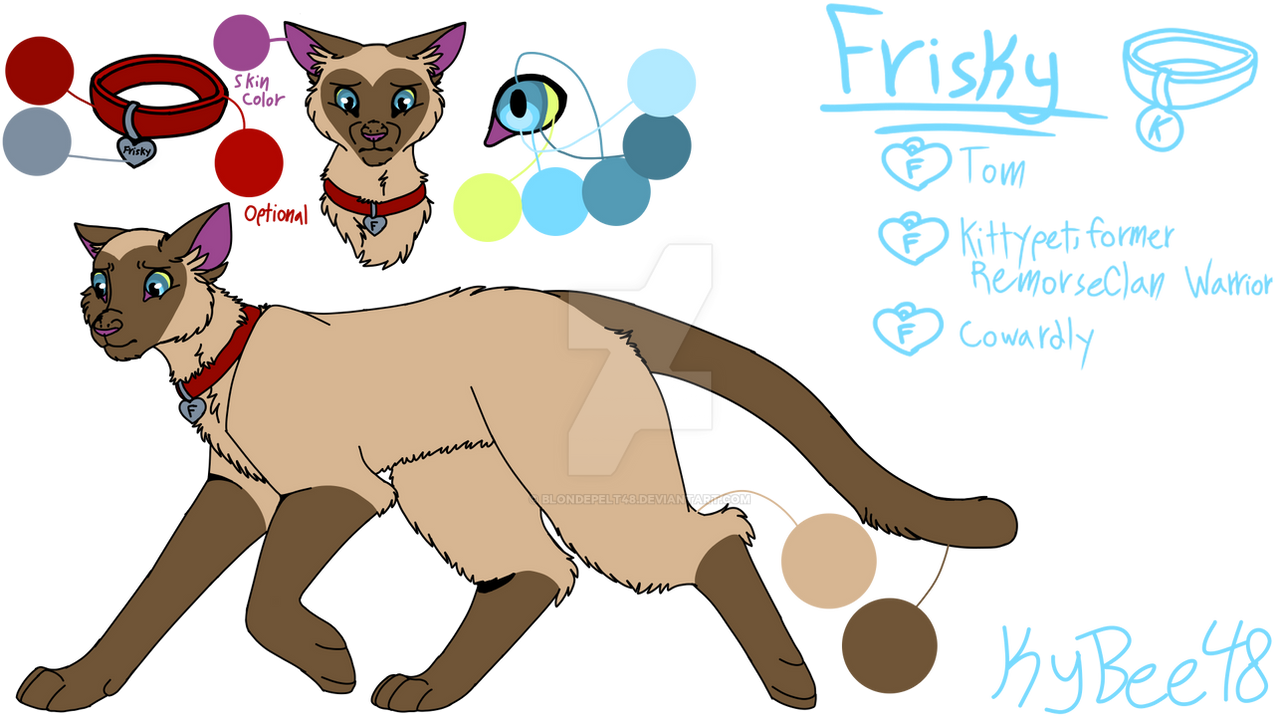 Frisky Frisky Reference by Blondepelt48 on DeviantArt
