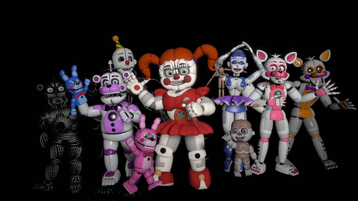 Fnaf Cast (Now with Sister Location) : r/fivenightsatfreddys