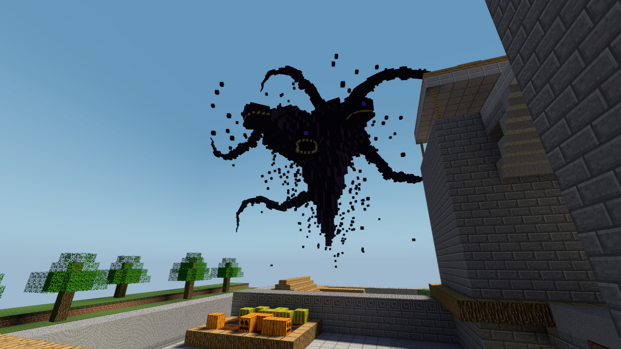 Modeling Wither Storm (Stage 2)