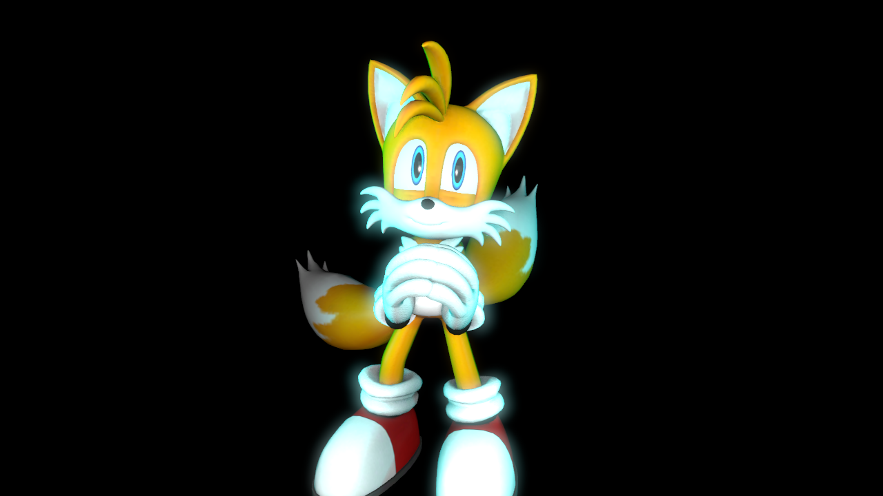 Cute Classic Tails RENDER by MatiPrower on DeviantArt