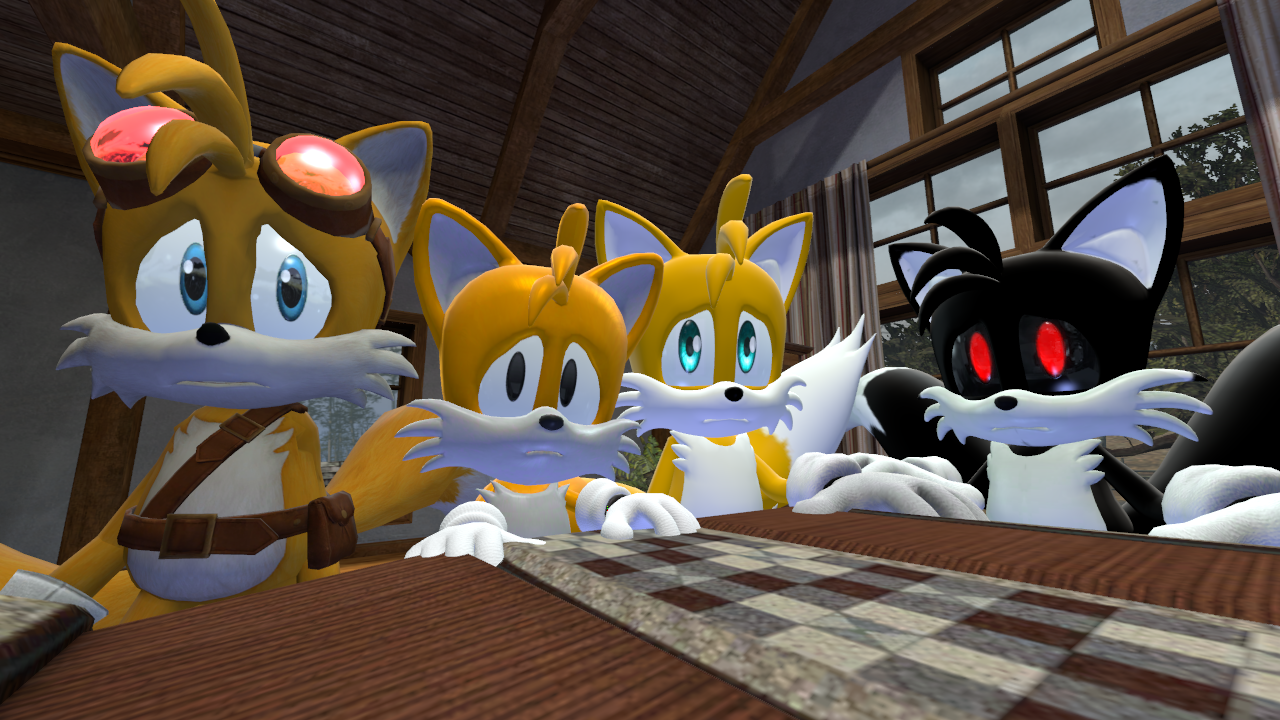 Sonic and Tails.exe in subconscious mind by MattSpriteMaster on DeviantArt