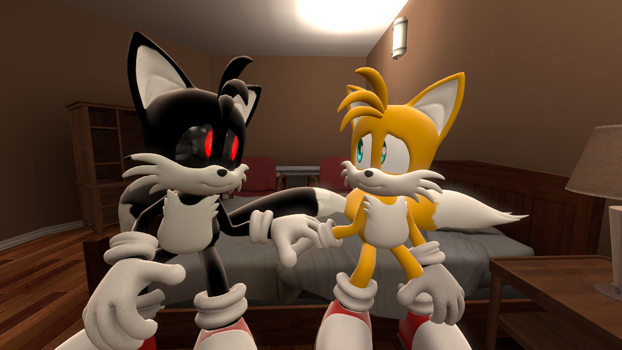 Sonic.exe x Tails.exe by Creepypastera1 on DeviantArt