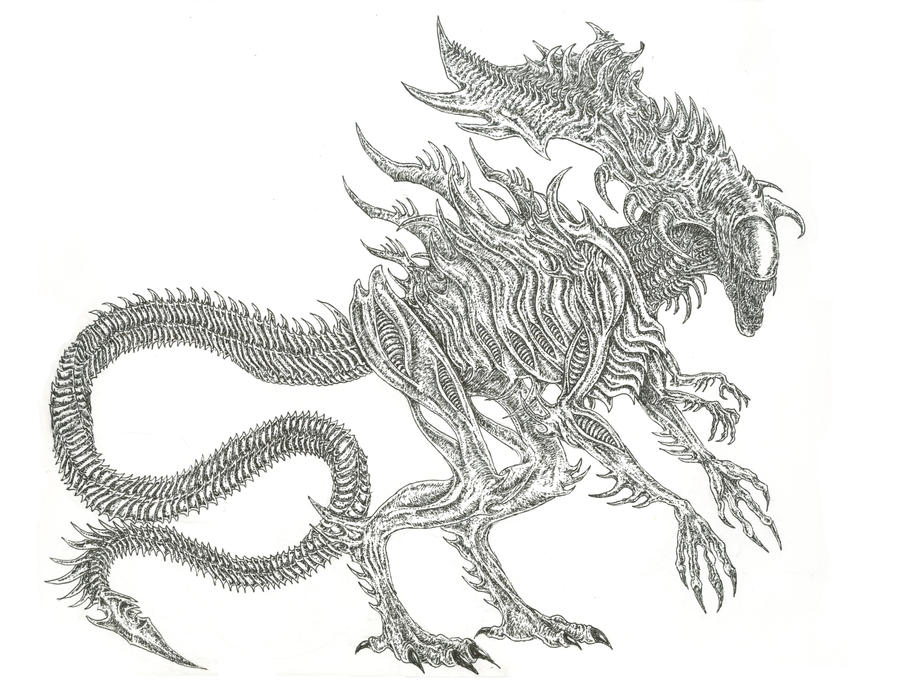 Xenomorph Alien King by WretchedSpawn2012 on DeviantArt