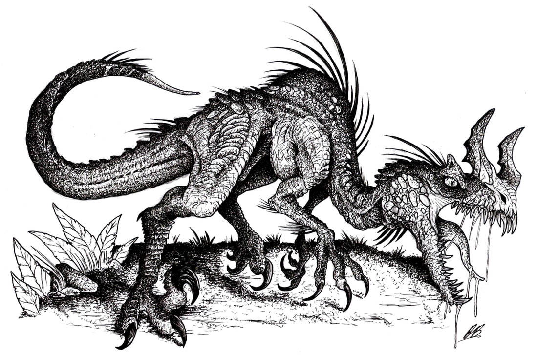 Hybrid Raptor by WretchedSpawn2012 on DeviantArt