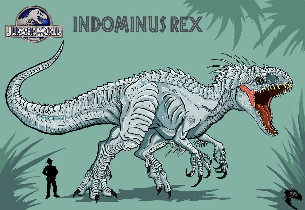 Incoming Rex Jurassic World - Indominus Rex by WretchedSpawn2012 on DeviantArt