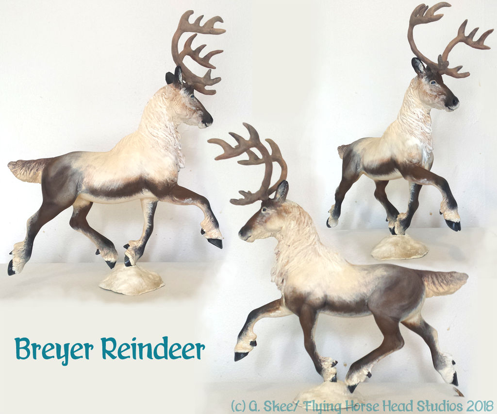 Breyer Reindeer by tyreenya