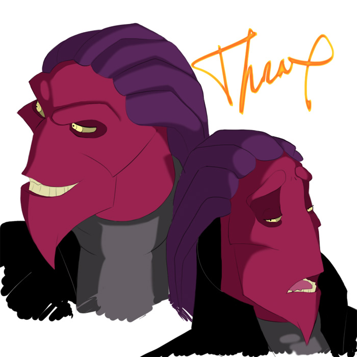 Thrax Fanart Practice