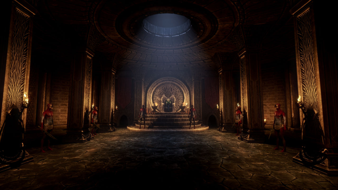 Necromancer Ritual Room Necromancer's Lair 1 by LjQujd on DeviantArt