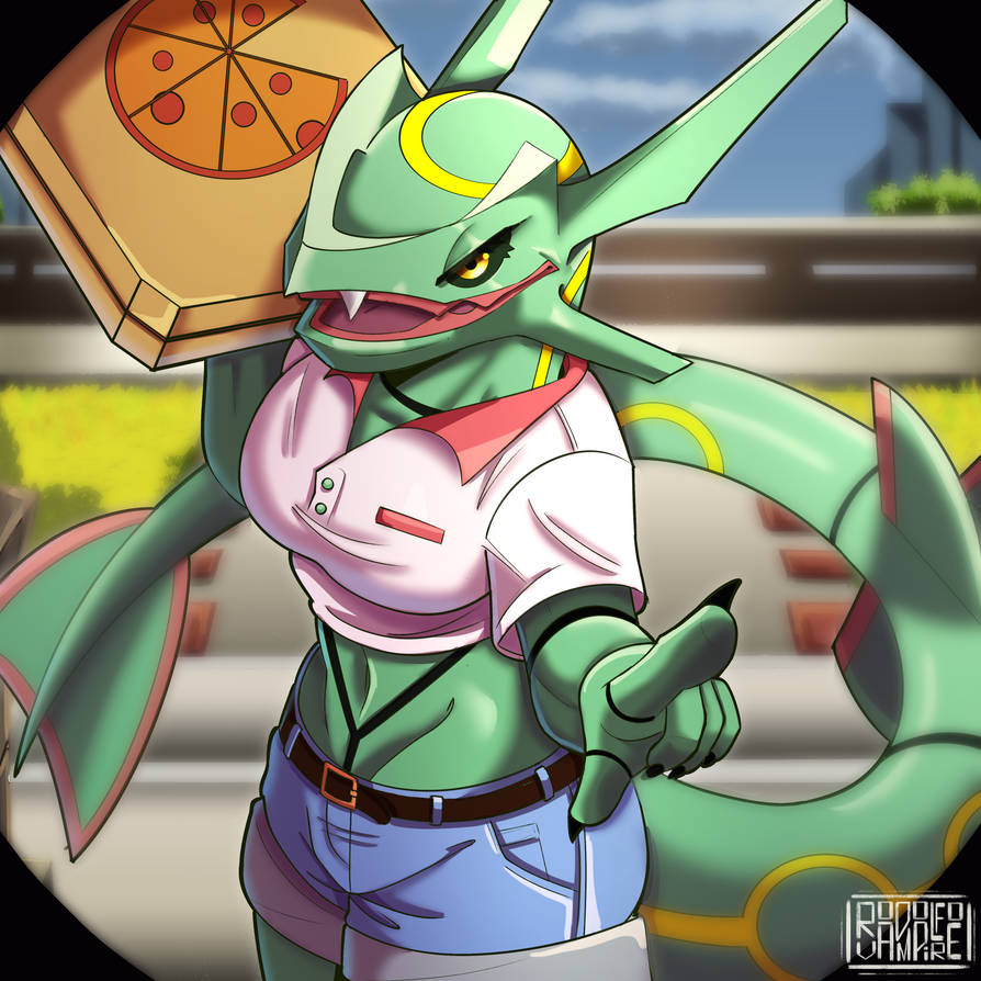 Ray Fakemon Rayquaza by rodolfoslime on DeviantArt