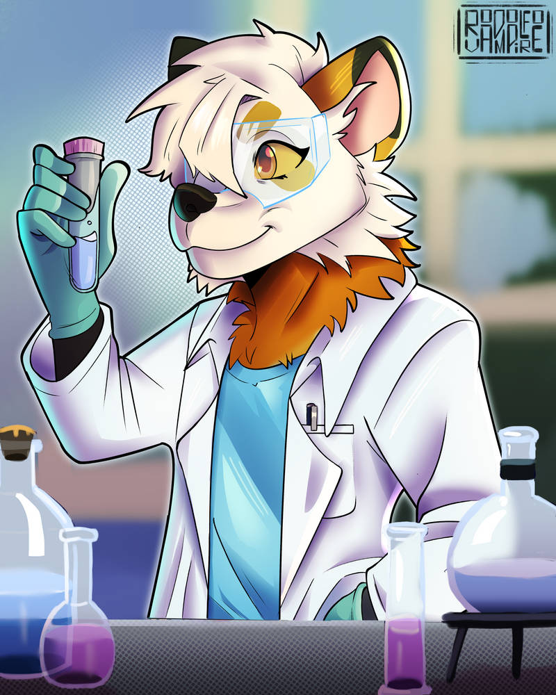 furry scientist by rodolfoslime on DeviantArt