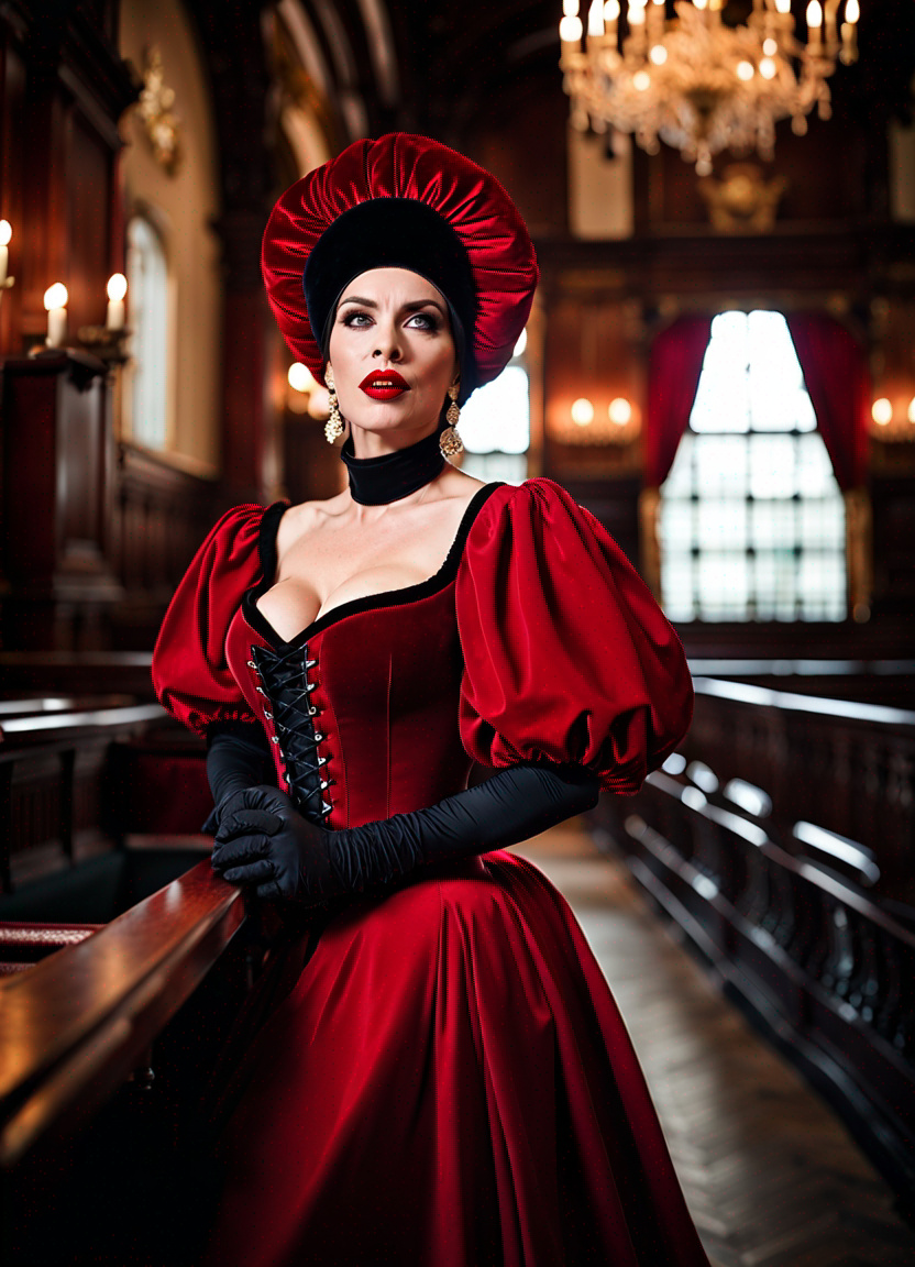 Mature Beauty, Looking ShockedCourts of Justice