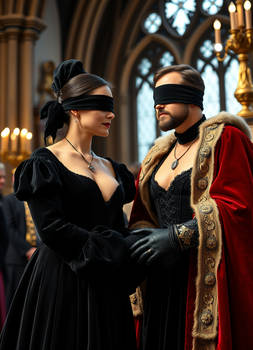 Blindfolded wedding in Morterello