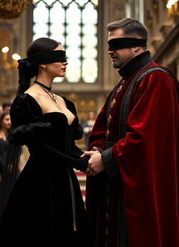 Blindfolded wedding in Morterello