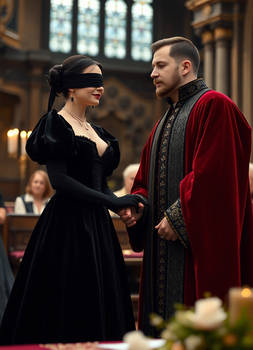 Blindfolded wedding in Morterello