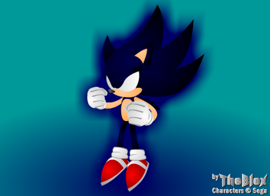 Dark Super Sonic 2 by TheWax on DeviantArt