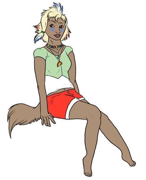 Rainbow Child by Ronto on DeviantArt