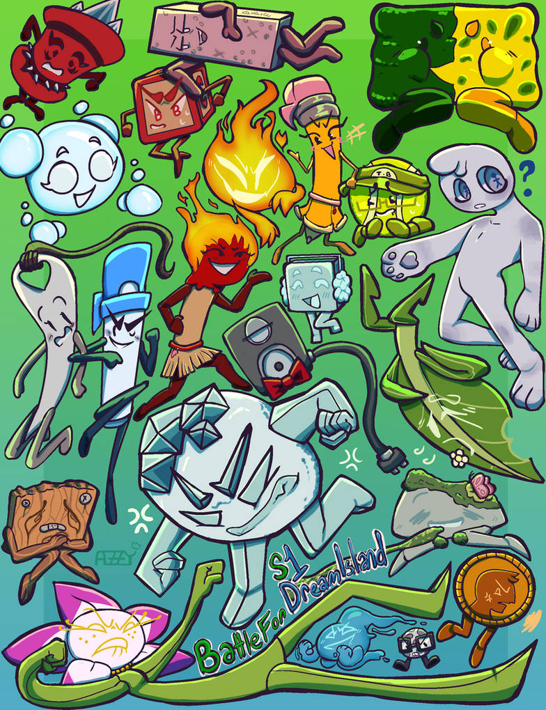Bfdi Machine Deviantart Bfdi S1 by azzycomets on DeviantArt